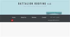 Desktop Screenshot of battalionroofing.com